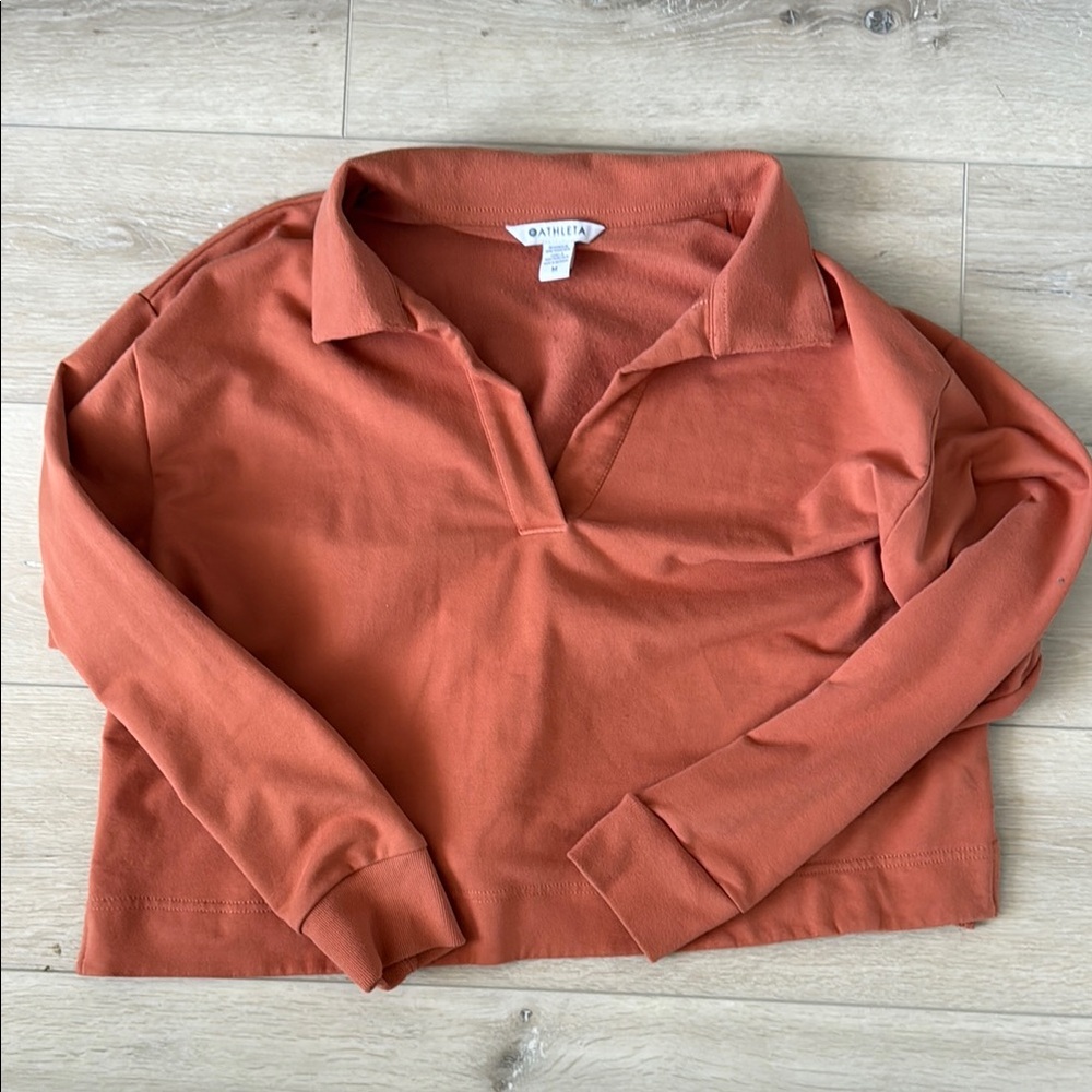 Athleta cropped sweatshirt